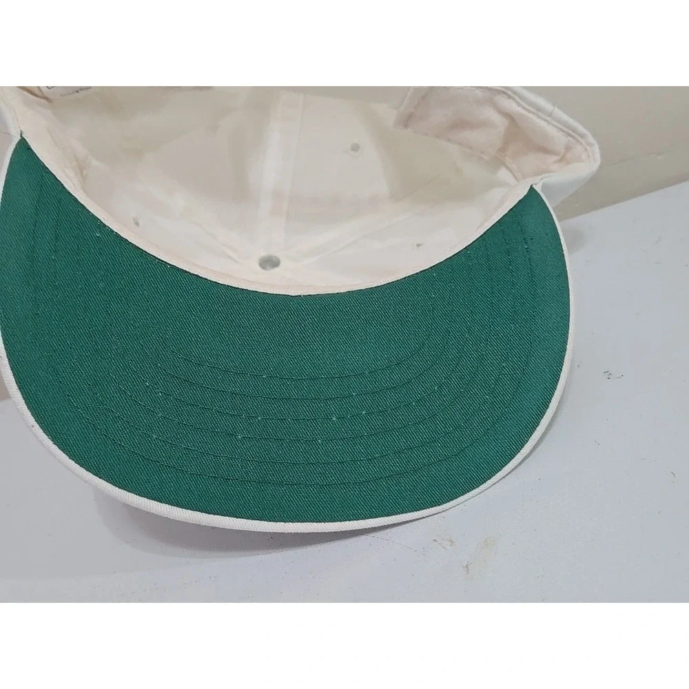 DEADSTOCK Vtg 1992 NFL Kodak American Bowl Berlin Snapback Hat White MINT